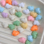 Solid Color Acrylic Beads heart beads
