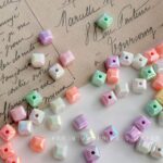 High-Quality UV Beads 8*8mm cube beads