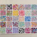 Solid Color Acrylic Beads 6mm mixed beads