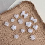 Two-Tone Beads double white beads