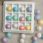 Solid Color Acrylic Beads rich beads