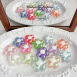 High-Quality UV Beads magical aurora big flower -665
