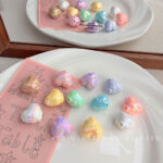 High-Quality UV Beads UV heart beads