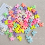 Plastic beads plastic butterfly beads