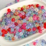 Transparent Acrylic Beads Transparent star-shaped beads