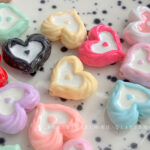 Solid Color Acrylic Beads Love-themed cookies