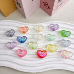 High-Quality UV Beads magical aurora HUGME heart