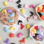 Plastic beads Mixed styles of marine animals