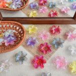 Flower & Leaf Shaped Charms AB flower