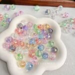 High-Quality UV Beads 14mm Pumpkin Beads