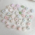 High-Quality UV Beads UV Light-changing alphabet beads