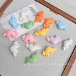 Solid Color Acrylic Beads Love Wings Beads
