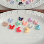 Transparent Acrylic Beads Butterfly Beads