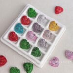 High-Quality UV Beads Pitted holes with a heart shape