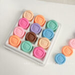 High-Quality UV Beads Rubber cute piggy round bead