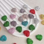 High-Quality UV Beads Pitted holes with a heart shape