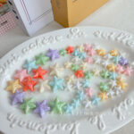 Solid Color Iridescent Plated Beads AB star beads-562