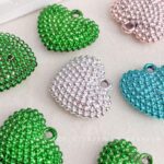 High-Quality UV Beads Pitted holes with a heart shape