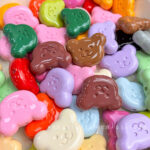 High-Quality UV Beads Painted cute bear-693