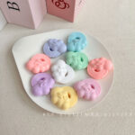 Solid Color Acrylic Beads Rainbow Cloud Beads-638