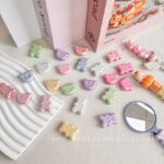 Imitation Pearl Beads Silk bear bead