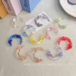High-Quality UV Beads UV Transparent moon beads