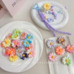 High-Quality UV Beads double color daisy