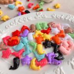 Plastic beads Mixed styles of marine animals