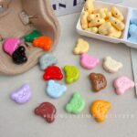High-Quality UV Beads Painted cute bear-693