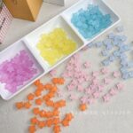 Transparent Acrylic Beads Transparent frosted star beads