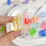 High-Quality UV Beads Original design bowknot rabbit bead-690