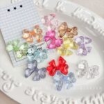 Transparent Acrylic Beads Transparent balloon bow beads