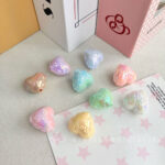 High-Quality UV Beads UV heart beads