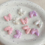 Transparent Acrylic Beads Butterfly Beads