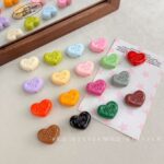 High-Quality UV Beads Baked enamel HUG ME heart
