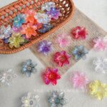 Flower & Leaf Shaped Charms AB flower