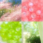 Resin Beads 10mm Glitter resin beads