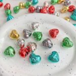 High-Quality UV Beads Metallic Princess Heart