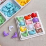 Plastic beads Mixed styles of marine animals
