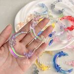 High-Quality UV Beads UV Transparent moon beads