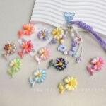 High-Quality UV Beads double color daisy