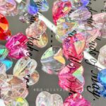 High-Quality UV Beads UV Transparent diamond heart