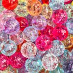 Transparent Acrylic Beads Transparent star-shaped beads