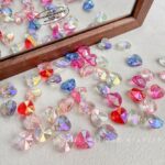 High-Quality UV Beads UV Transparent diamond heart