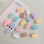 Solid Color Iridescent Plated Beads AB cream beads