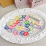 High-Quality UV Beads magical aurora HUGME heart