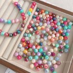 High-Quality UV Beads UV two-color round beads