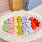 High-Quality UV Beads Cute painted bear