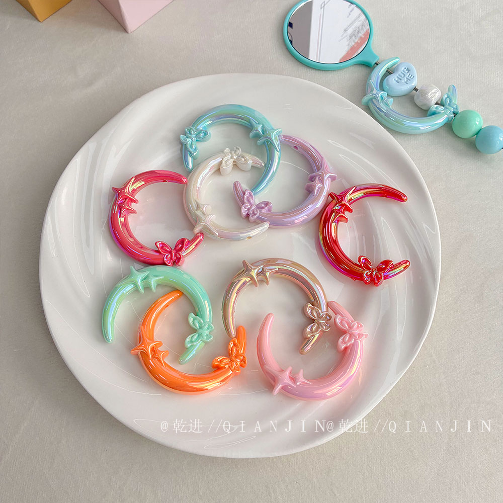 High-Quality UV Beads UV moon beads