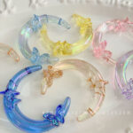High-Quality UV Beads UV Transparent moon beads